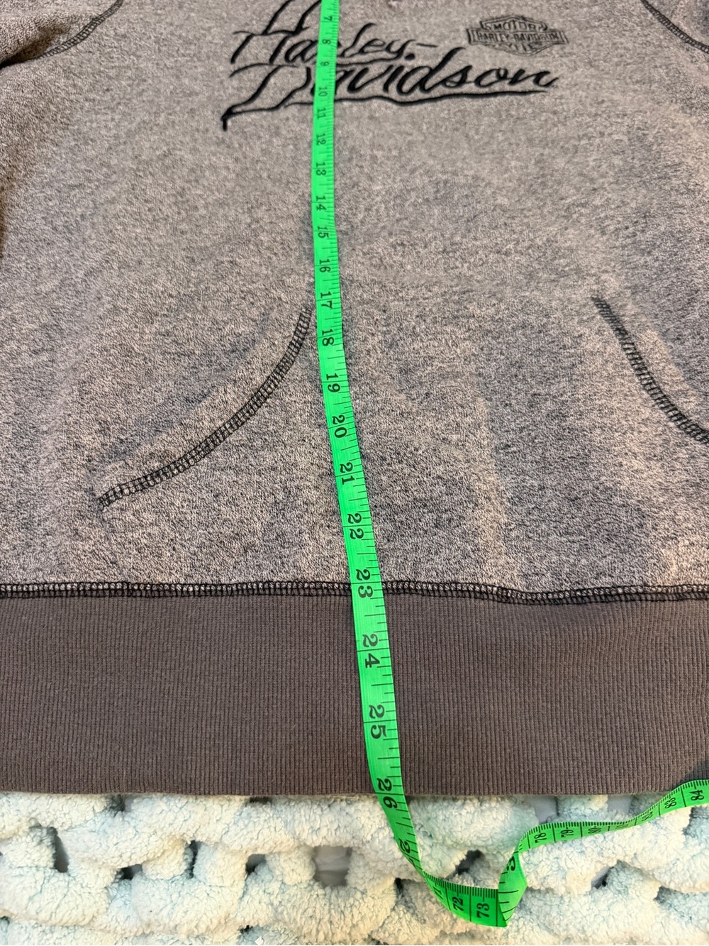 Harley-Davidson Wisconsin Gray Crewneck Long Sleeve Cuffed Sweatshirt XL - Picture 10 of 14